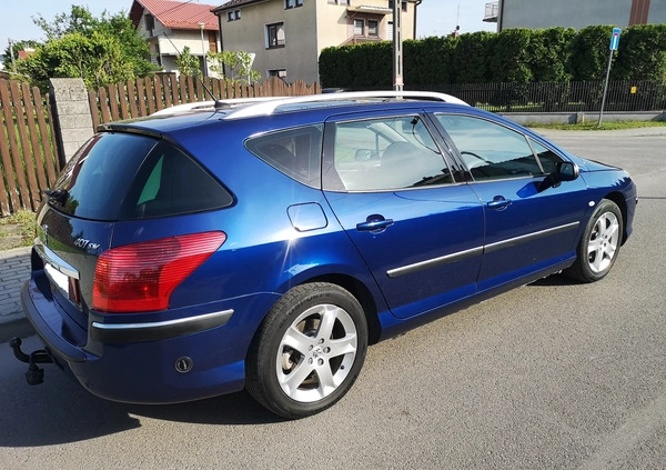 Peugeot 407 cena 14600 przebieg: 243000, rok produkcji 2005 z Mielec małe 92